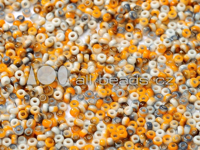 8/0 Miyuki Japanese Seed Beads with Czech Coating - White