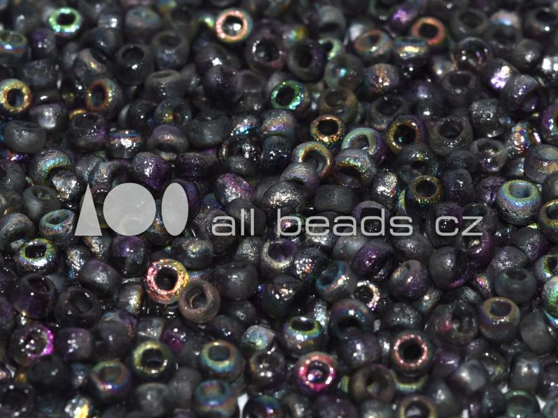 10gr Crystal Etched Magic Purple Size 110 Seed Beads DIY Jewelry Bead Supply